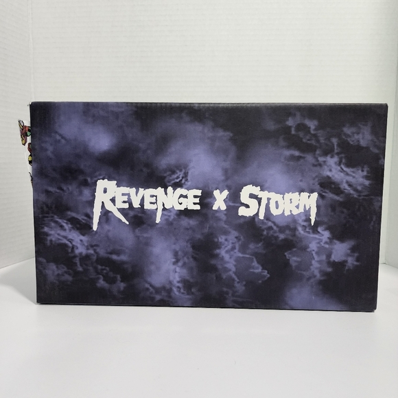 REVENGE X STORM Orange & black size 9 skate shoes sneakers - Picture 2 of 5